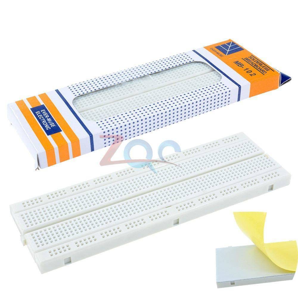 Breadboard TEST BOARD MB-102 لوحة توصيل
