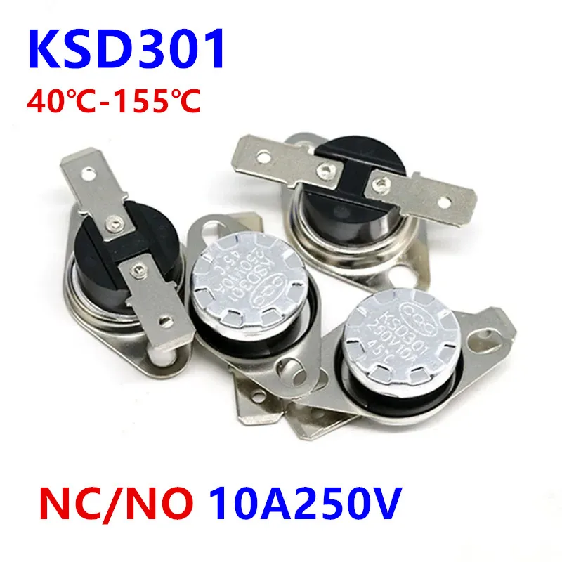 W14 Thermostat KSD301 125C 250V 10A  ثرموستات حراري