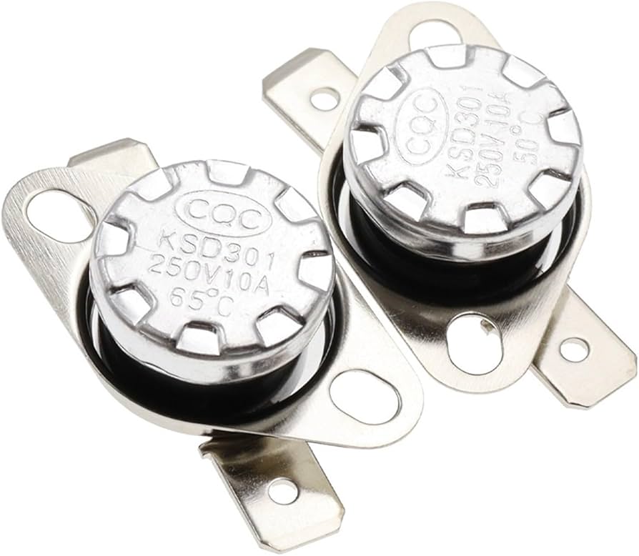 W20  Thermostat KSD301 180C 250V 10A  ثرموستات حراري