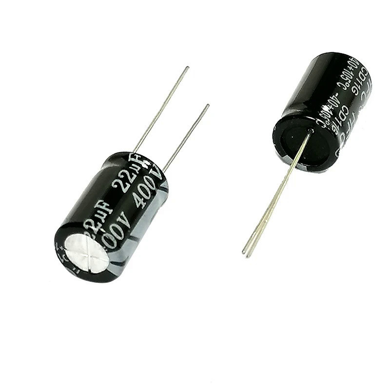 400v22uF Electrolytic Capacitor مكثف كيميائي