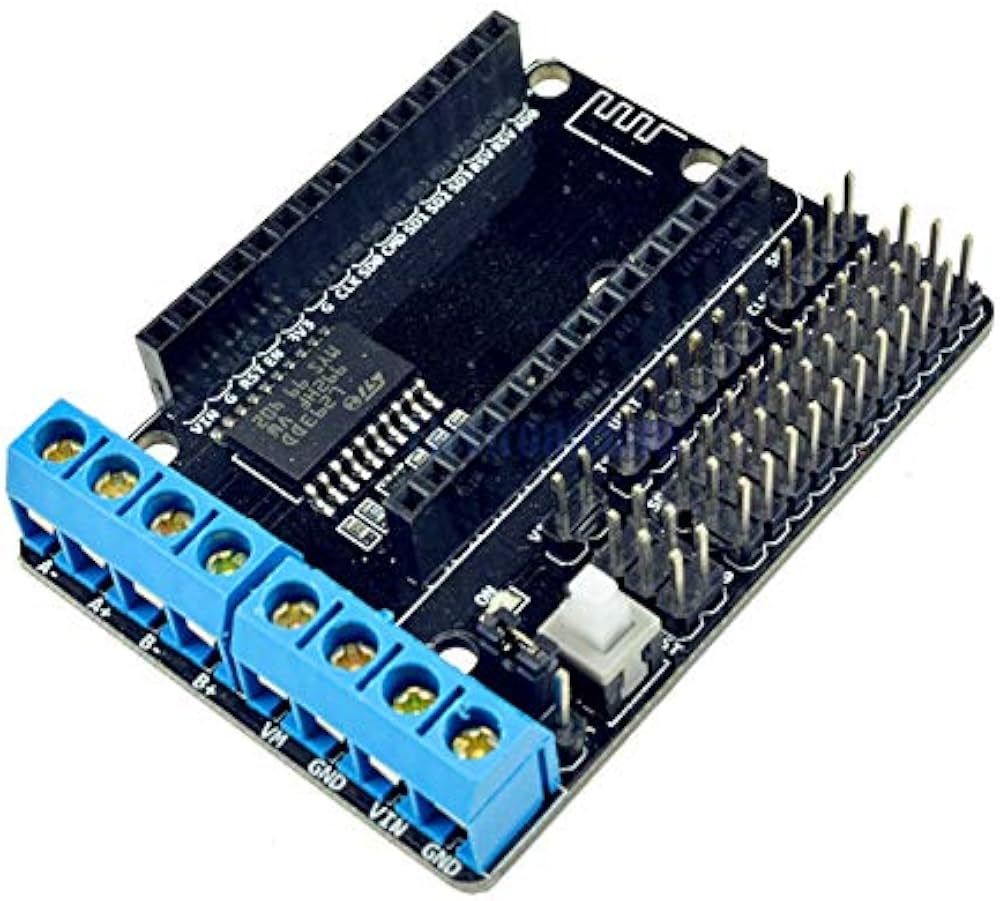 J12 ESP8266 L293D NodeMCU Motor Shield hw-588a لوحة توسعة