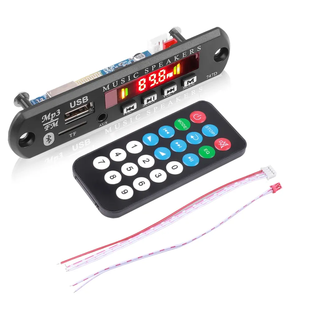 3.0 audio player module + remot USB TF FM MP3