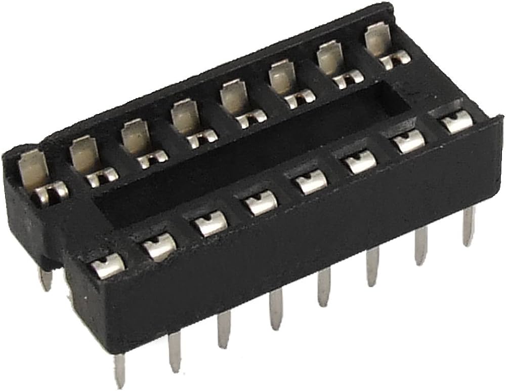 TI9 IC Socket 16pin قاعدة اي سي