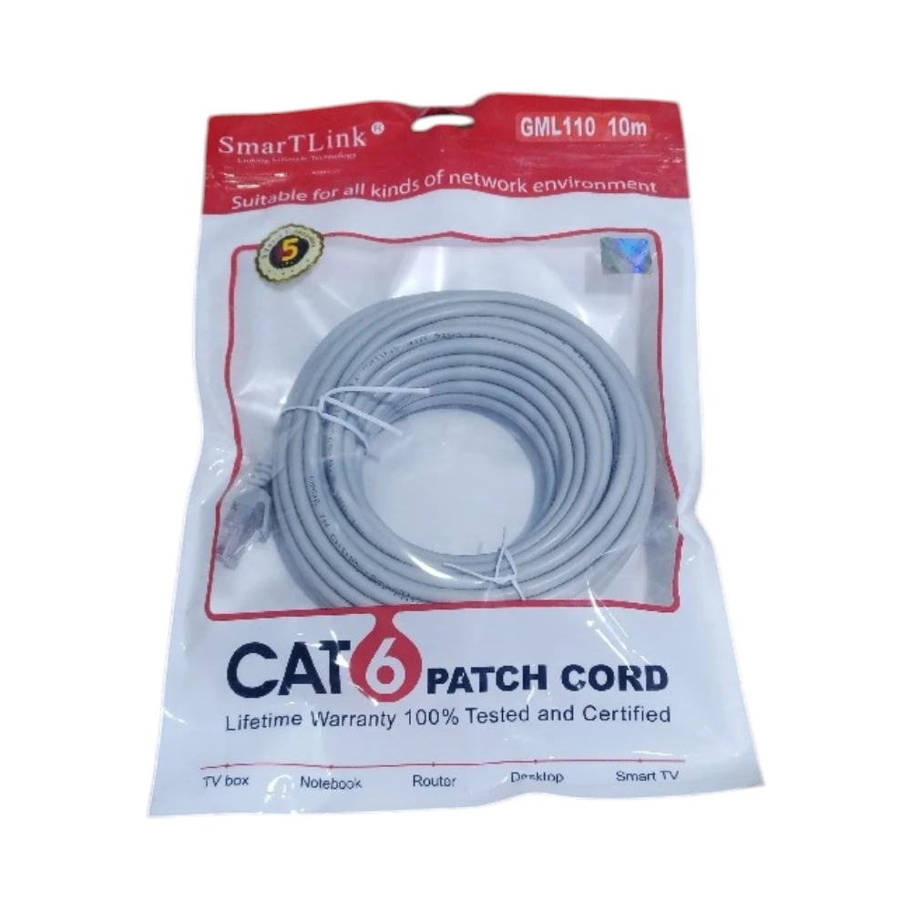 كابل الشبكة CAT6 الطول 10 متر