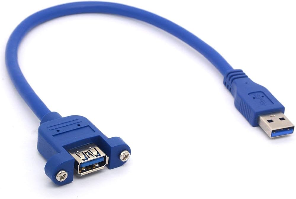 USB 3.0 M/F Extension Cable 1.5M تطويلة