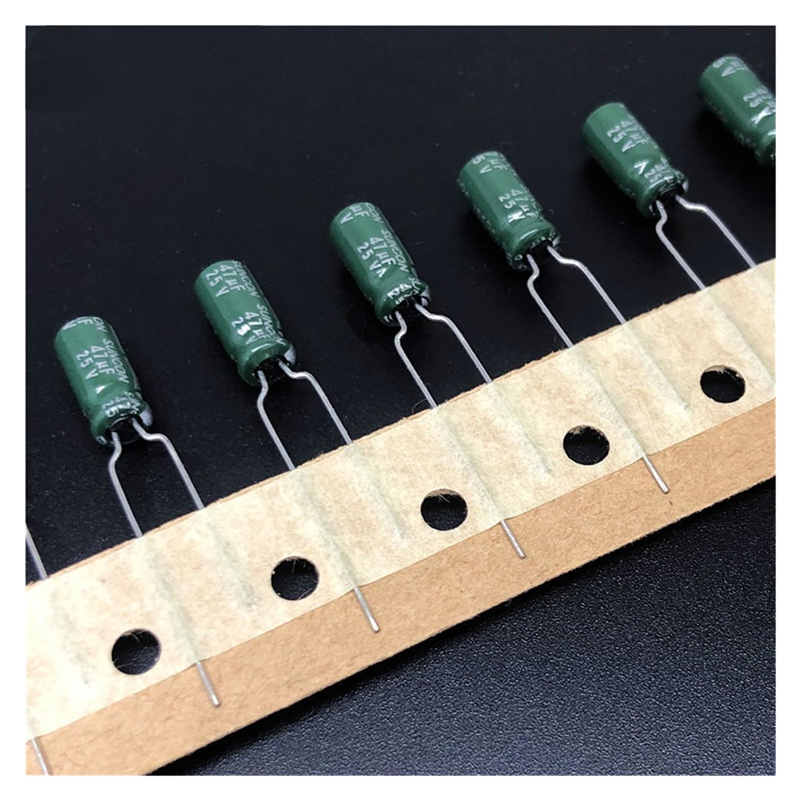 25v47uF Electrolytic Capacitor مكثف كيميائي