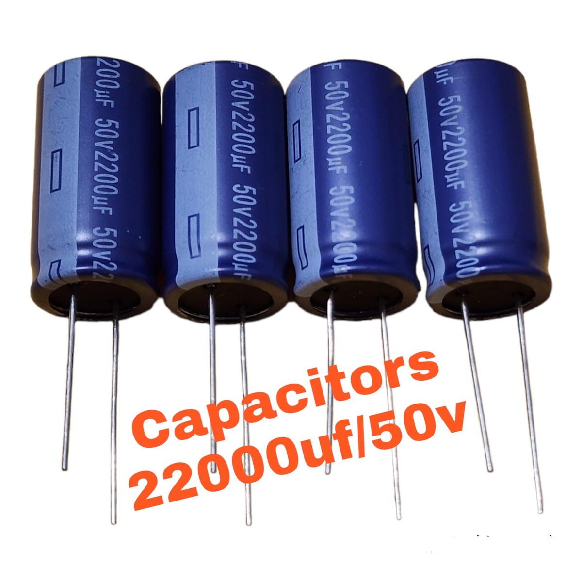 50v2200uF Electrolytic Capacitor مكثف كيميائي