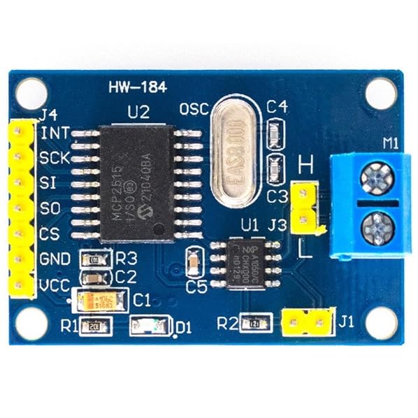 o12 MCP2515 CAN BUS MODULE TJA1050 RECEIVER SPI لوحة