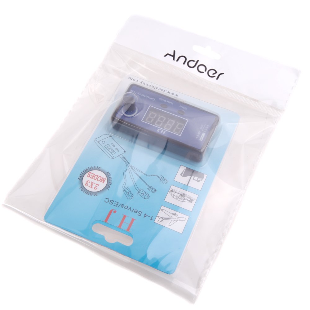 HJ 1-4 Digital Servo Tester ESC Consistency Tester