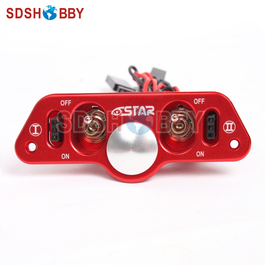 U1 6STARHOBBY heavy duty switch with fuel for RC مفتاح تشغيل شديد التحمل مع منفذ وقود