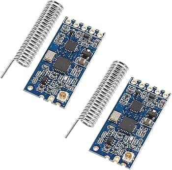 U11 433Mhz HC-12 SI4463 wireless 1000m replace  وحدة إرسال واستقبال لاسلكية