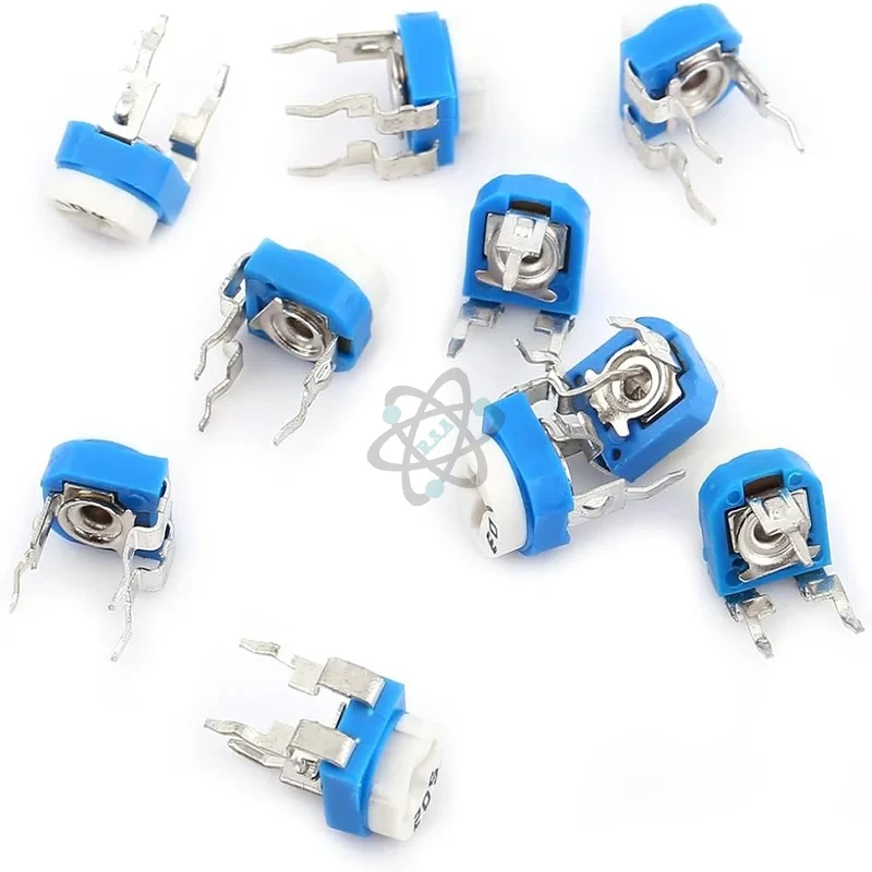 T10 Potentiometer 20K 3pin مقاومة متغيرة