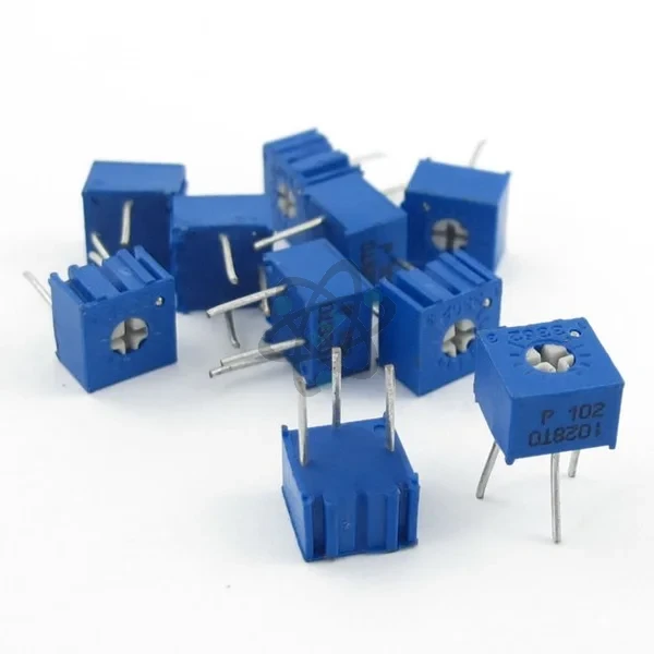 T12 Potentiometer 100K 3pin مقاومة متغيرة