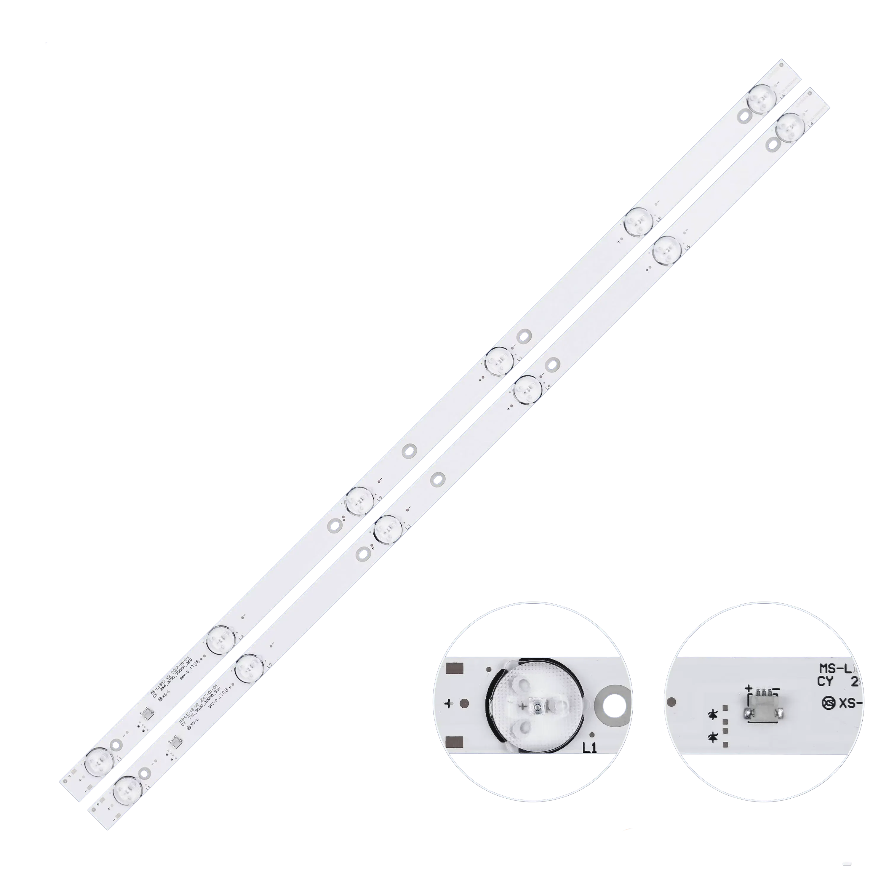 LED 32 6V 6LED Backlight Strip ريط اضاءة معكوف (شنابو) شاشة 32