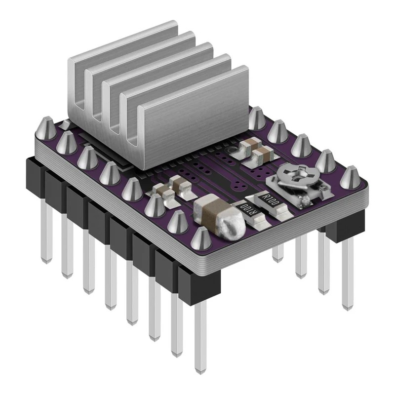 C4 DRV8825 Stepper Motor Driver 1.5A متحكم محركات خطي