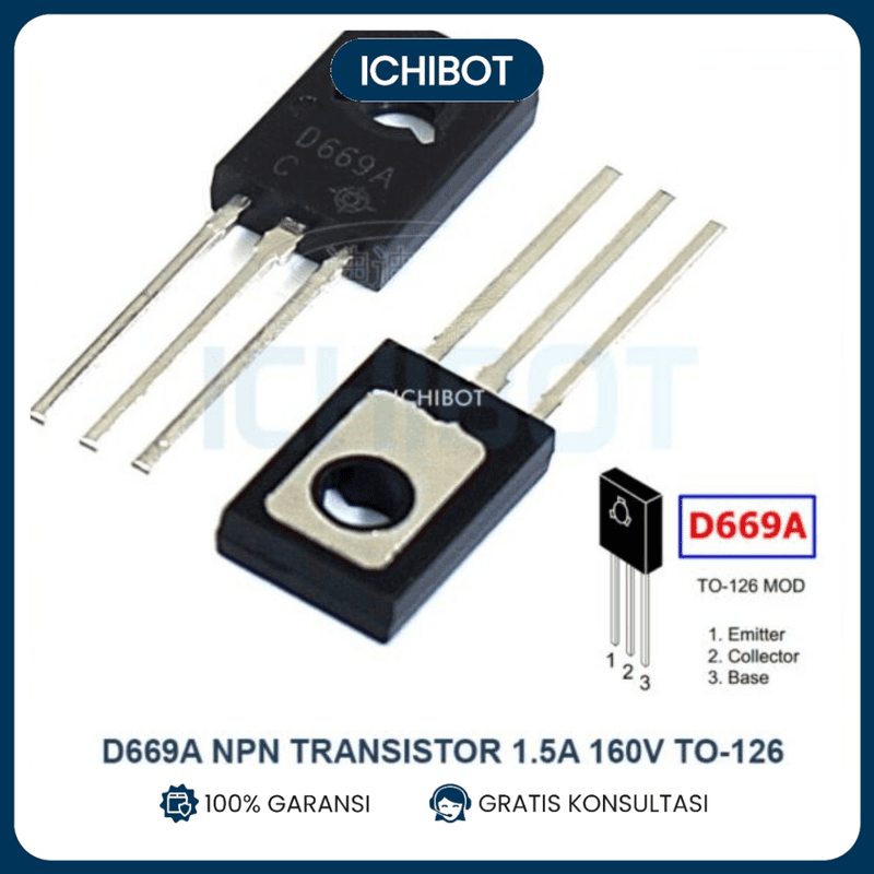 EE5 BD669 npn 1.5a 160v