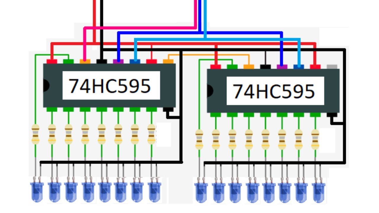 LL14-74HC595 BIG