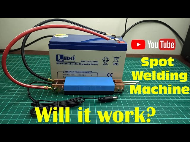YXKY Spot Welder 12V ماكينة لحام نقطي