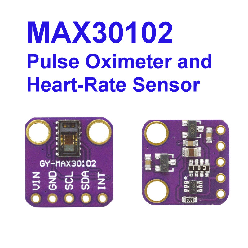 P3 MAX30102 Pulse Oximeter and Heart Rate Sensor  حساس نبضات القلب ونسبة أكسجين الدم