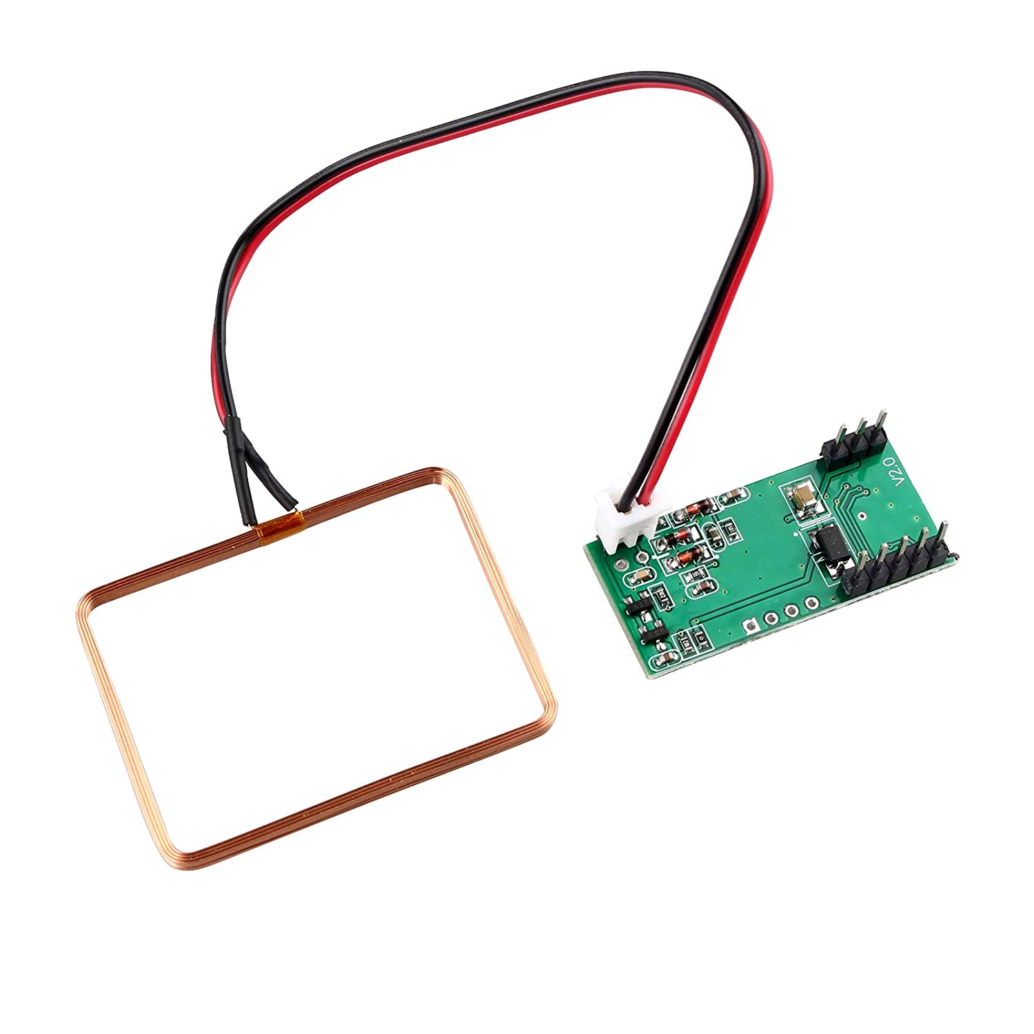 G5 RDM6300 125Khz EM4100 RFID Card ID Reader Module  مستشعر و قارئ كروت