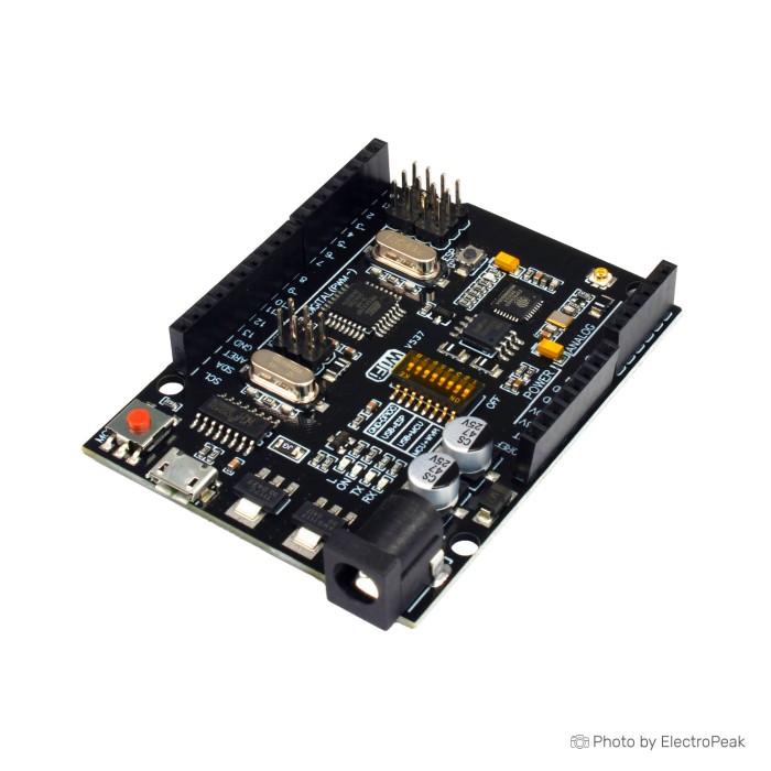 P7 UNO+WiFi R3 ATmega328P+ESP8266 لوحة تطوير أردوينو مع تقنية الاتصال اللاسلكي