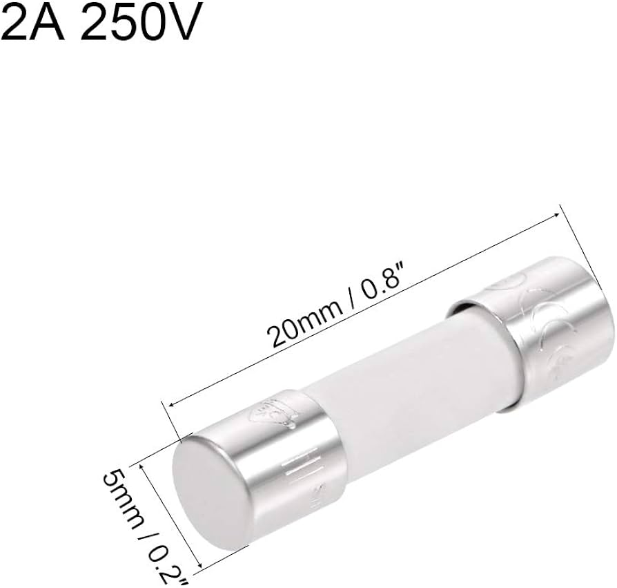 fuse 20mm  small ceramic