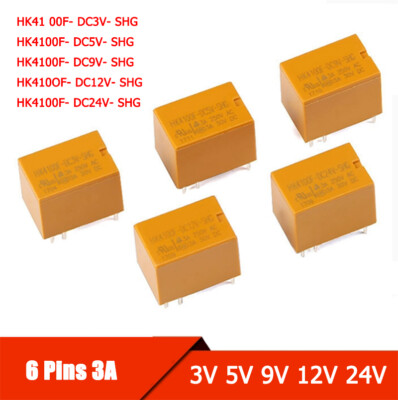 vs3 realy relayhk4100f-dc9v-shg 6pin