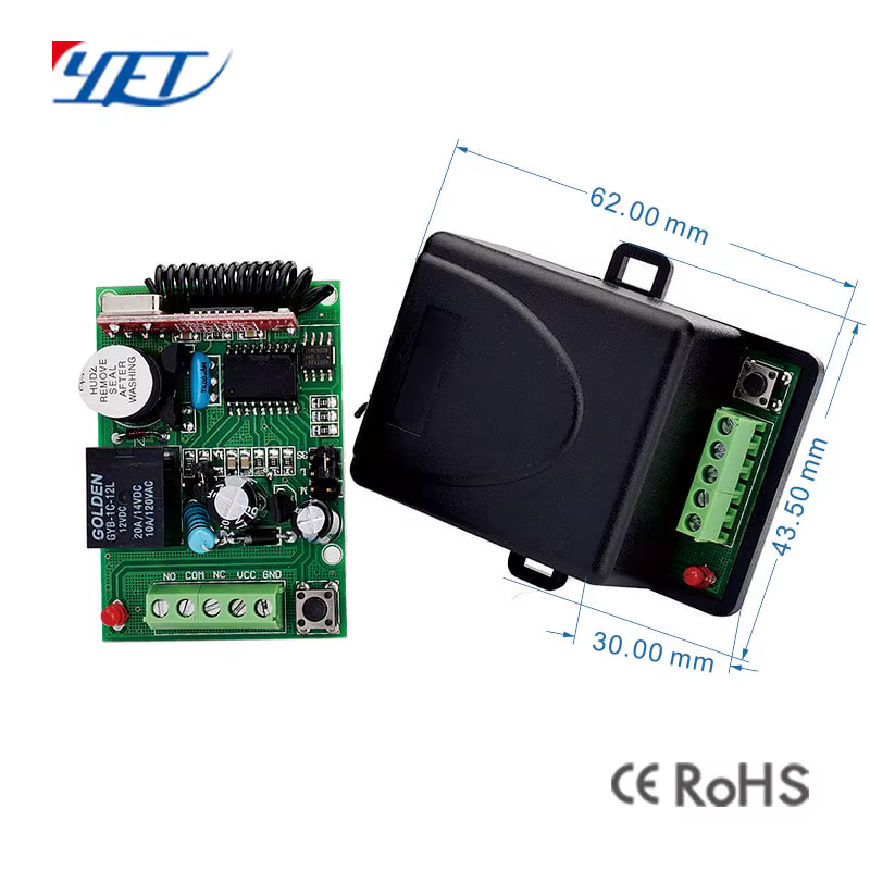 yet401 wireless controller no  remot dc12v-24v .315mhz-433mhz