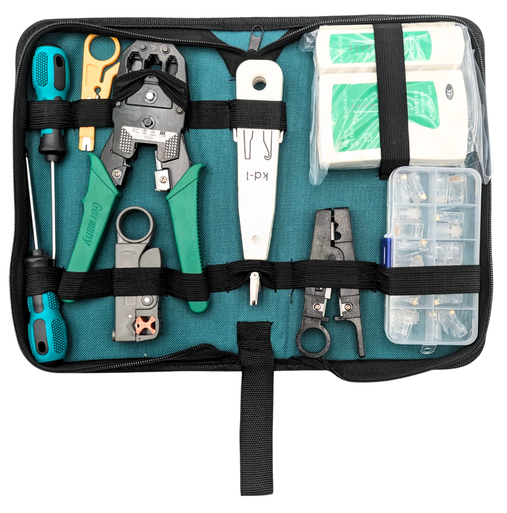 TOOLS BAG rj45 حقيبة شبكة خضراء