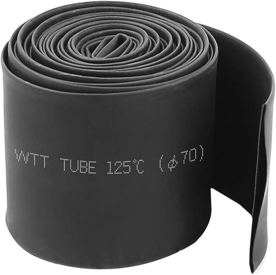 PVC Battery Heat Shrink 70mm (2متر) غلاف بطاريات