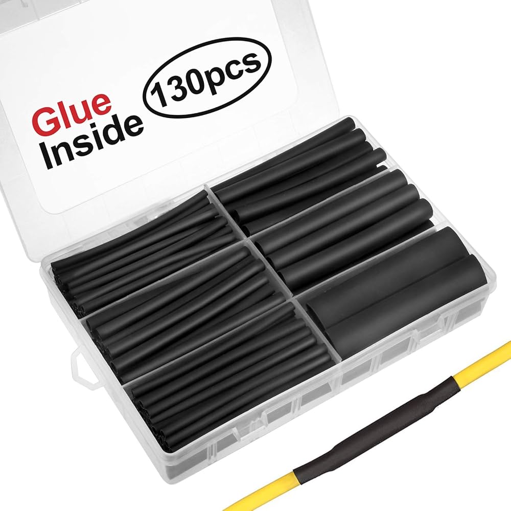 PVC Battery Heat Shrink 130mm (2متر) غلاف بطاريات