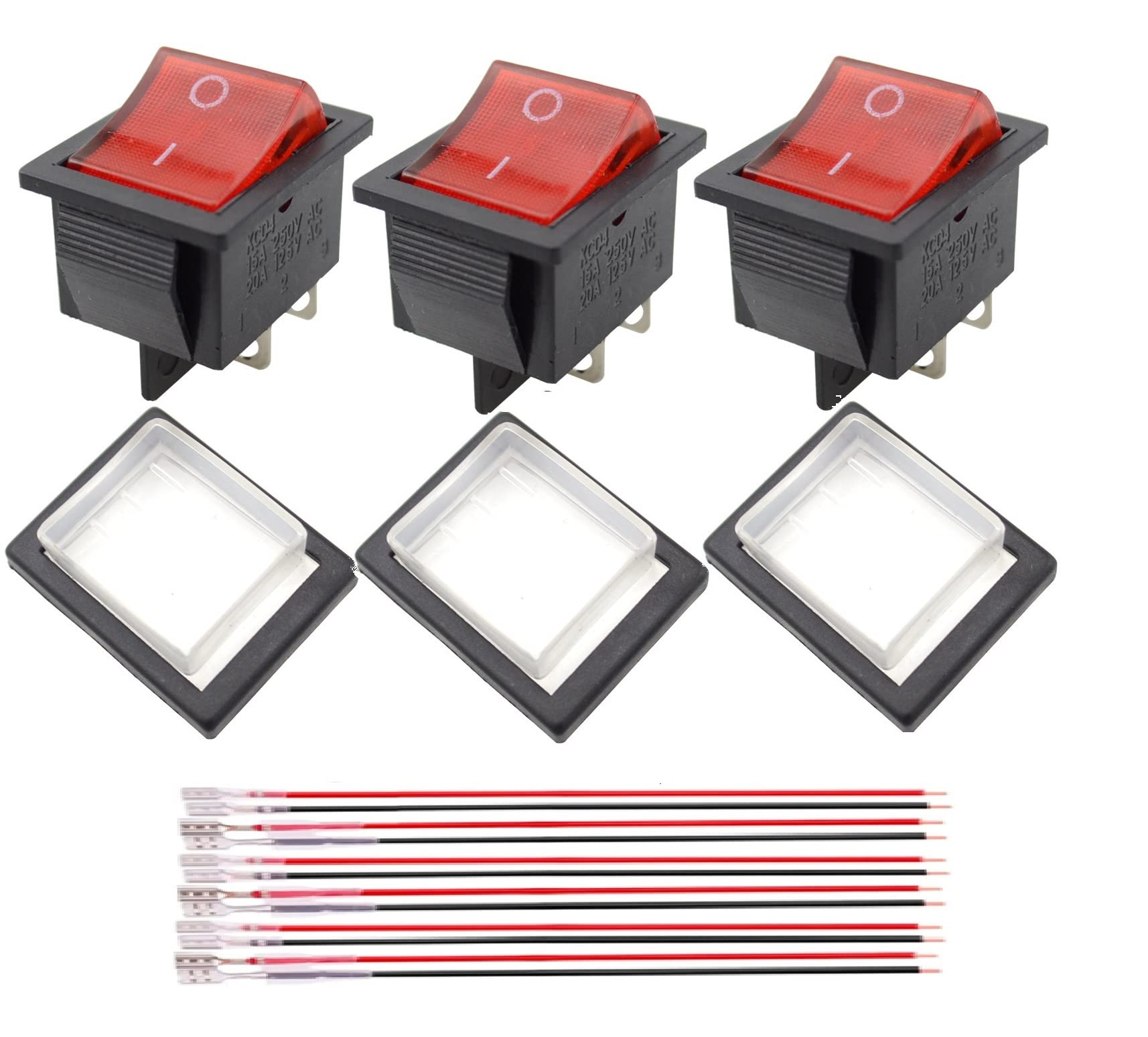 مفتاح كهربائي (ON-OFF-ON)/(ON-OFF) KCD4 Switch