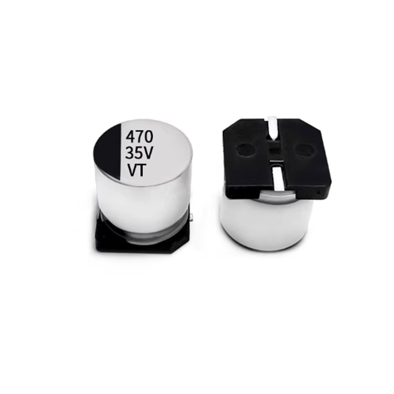 25v470uF SMD Electrolytic Capacitor مطبوع مكثف كيميائي