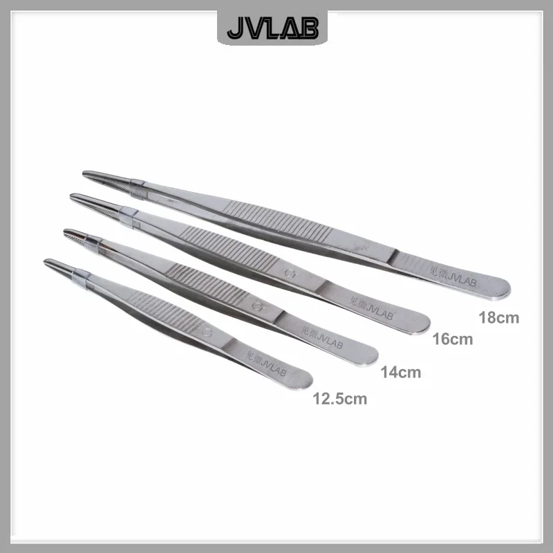 ملقاط فولاذ Stainless Steel Tweezers 12.5cm