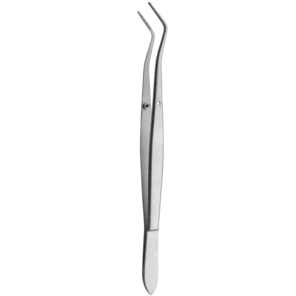 ملقاط فولاذ Stainless Steel Tweezers 14cm