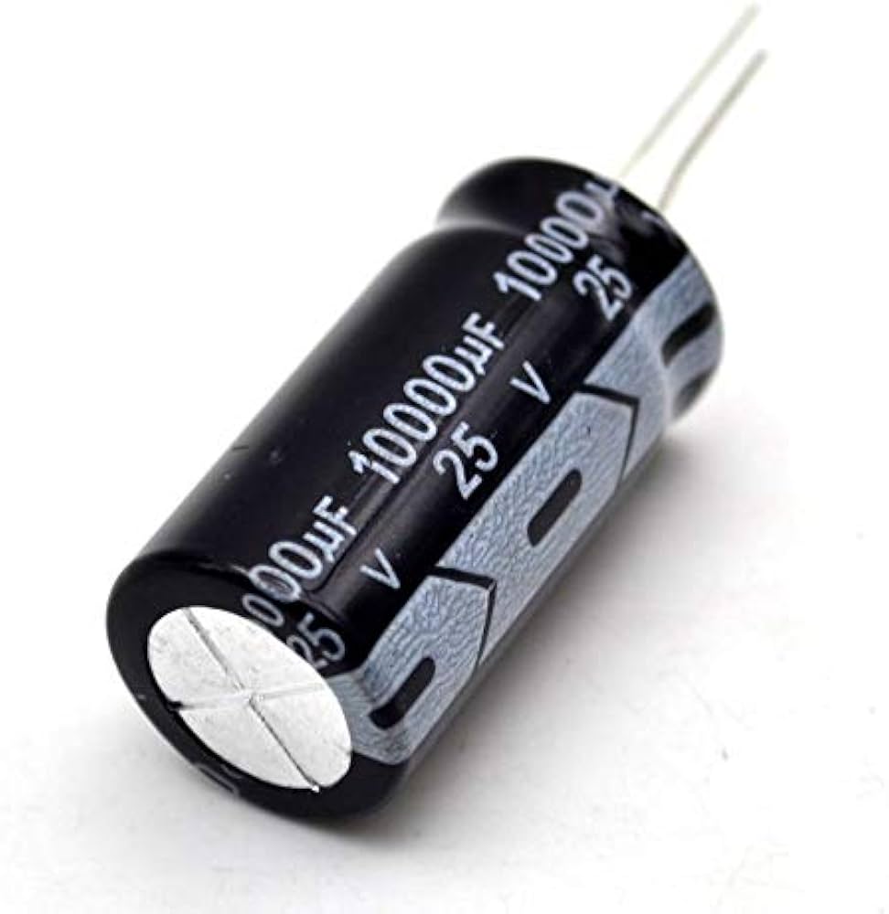 25v33uF Electrolytic Capacitor مكثف كيميائي