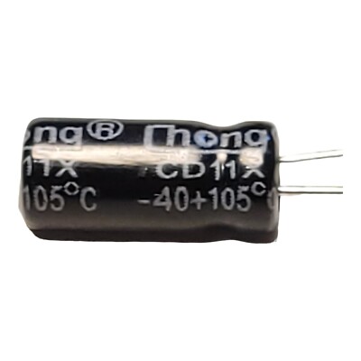 50v1uF Electrolytic Capacitor مكثف كيميائي