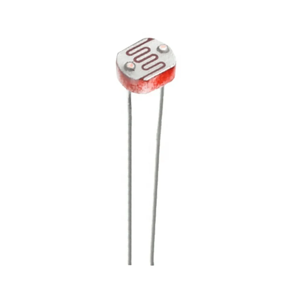 L1  LDR 5MM Light Dependent Resistor  مقاومة متغيرة بالضوء