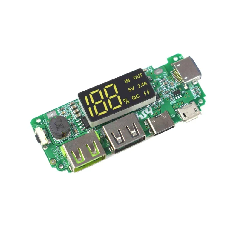 X11 LED SCREEN USB MICRO TYPE-C POWER BANK لوحة باور بانك
