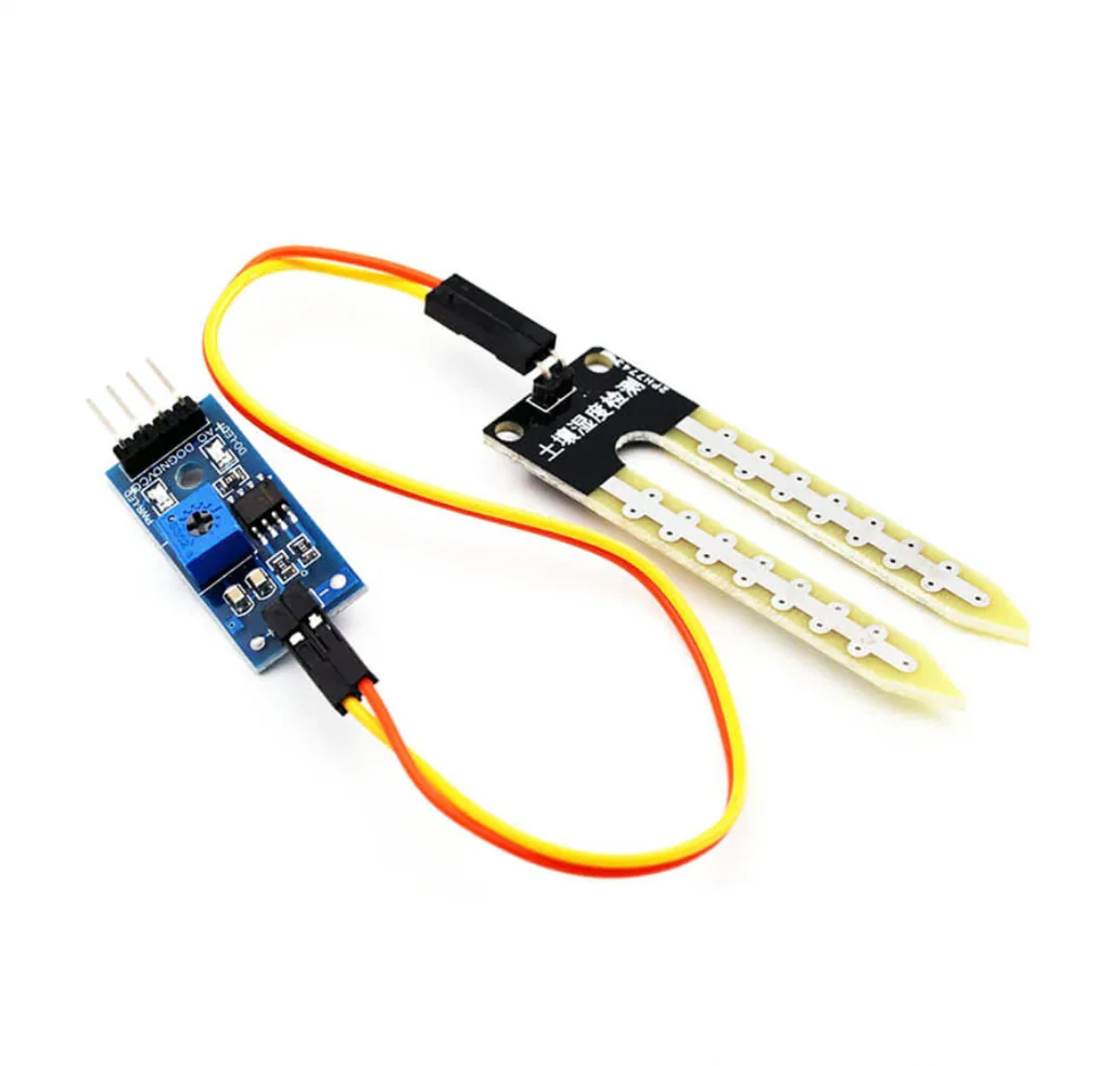 w9 resistive soil moisture detection  humidity sensor حساس قياس رطوبة التربة