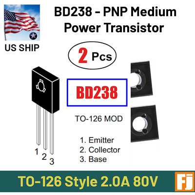 EE18-BD238 PNP 2A 80V