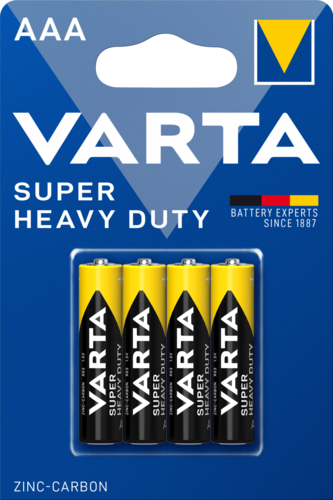 VARTA battry AAA super heavy duty اسود