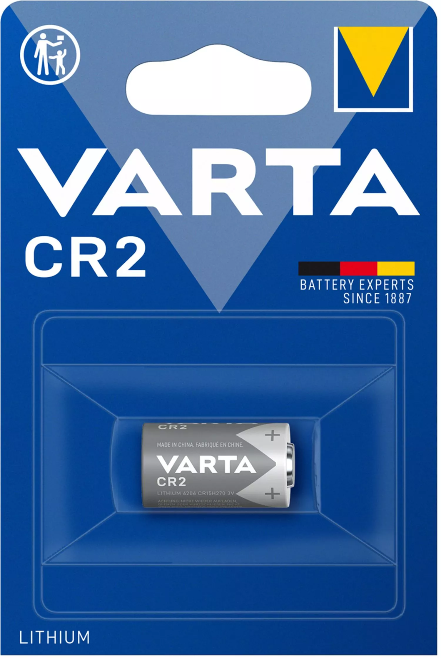 VARTA battry  cr2