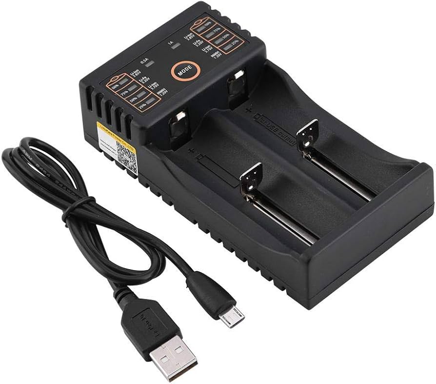 شحن ثنائي LIITOKALA  Battery  Charger 18650 Lii-202