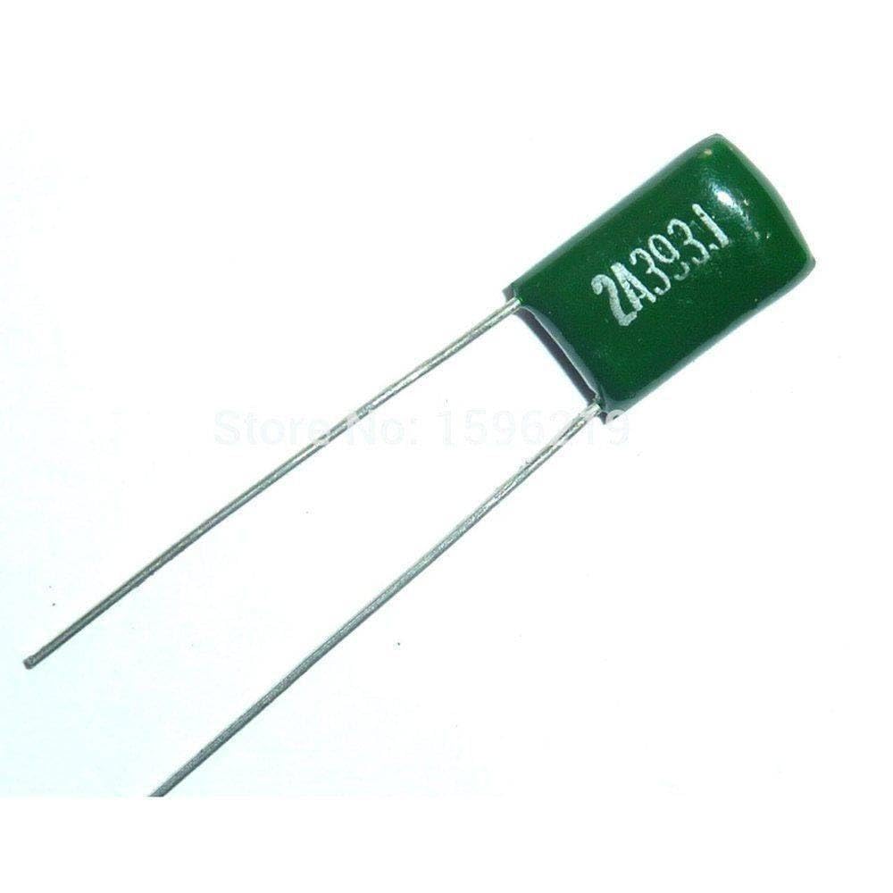 LC3 2A393J Capacitor مكثف سيراميكي اخضر