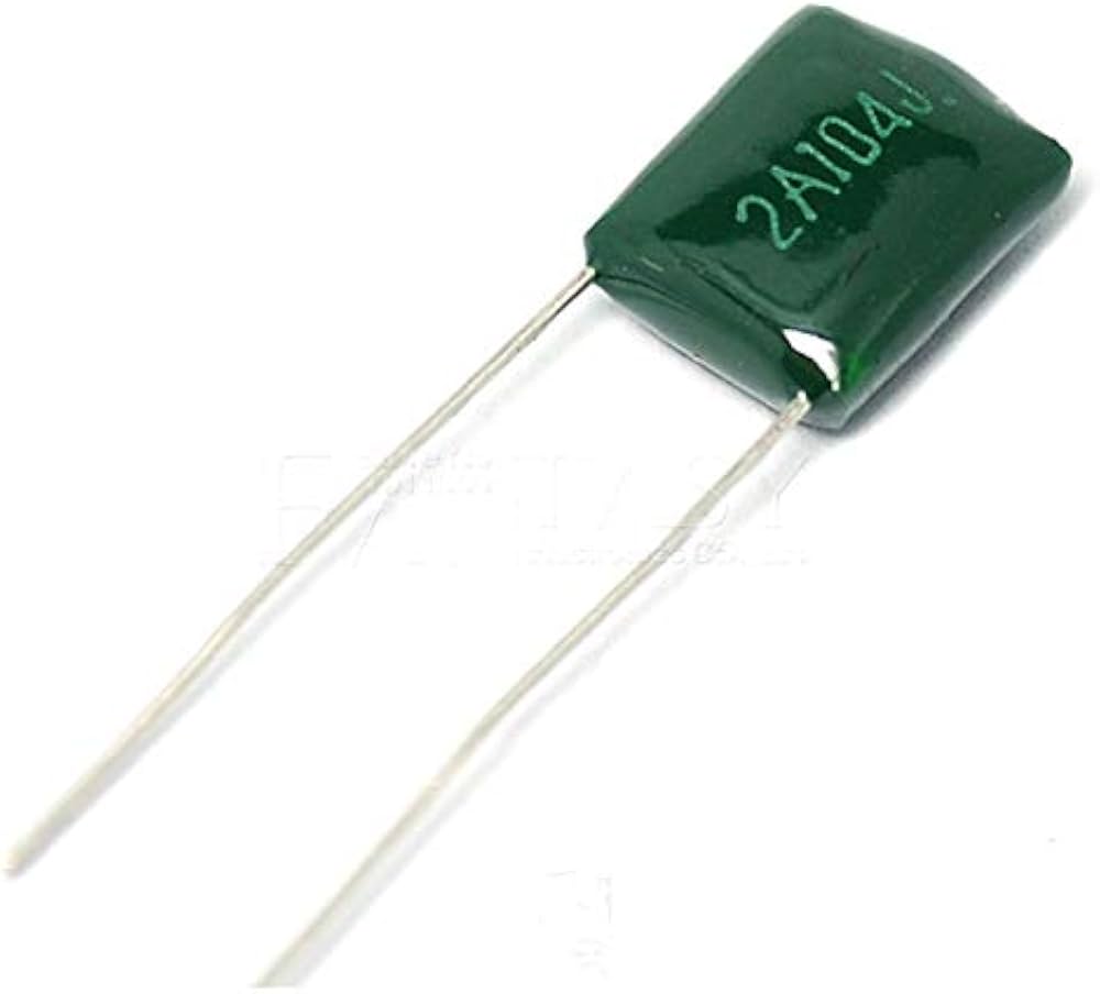 LC1 2A104J Capacitor مكثف سيراميكي اخضر