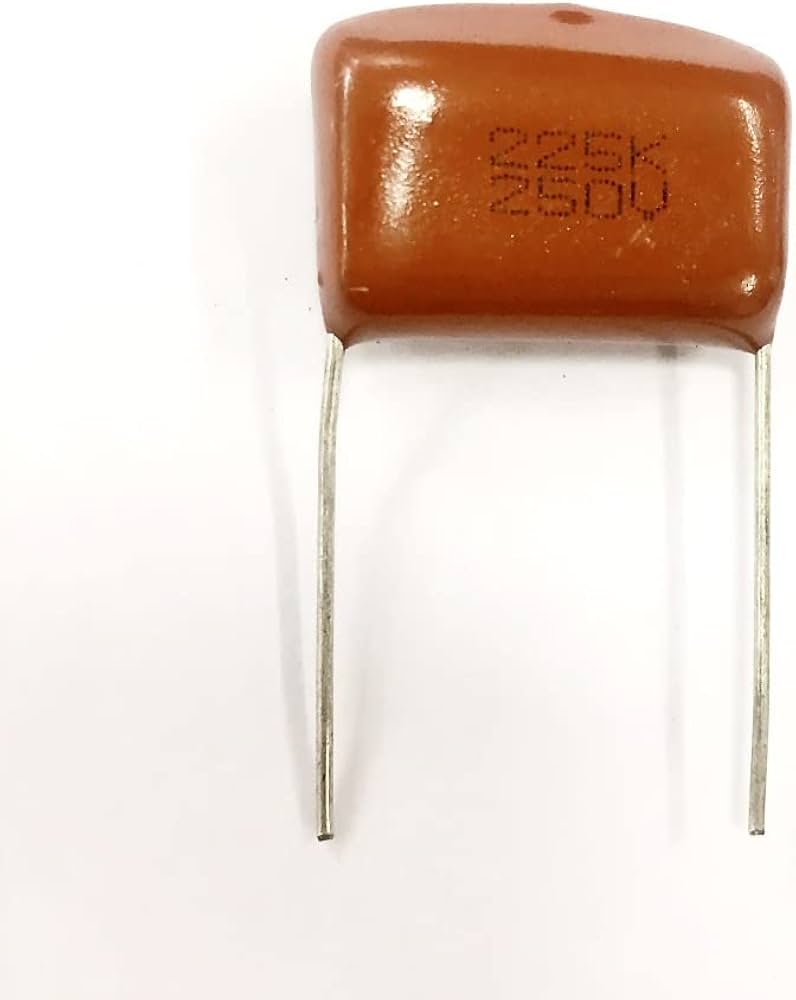 LA1 100v225j High Voltage Film Capacitor مكثف فيلم البوليستر