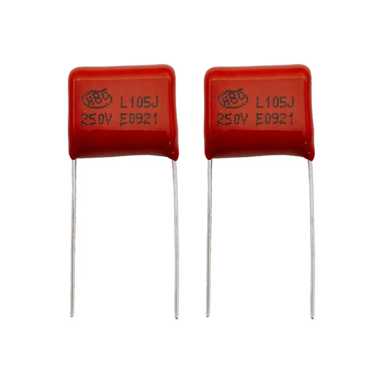 LA1 250v105j High Voltage Film Capacitor مكثف فيلم البوليستر
