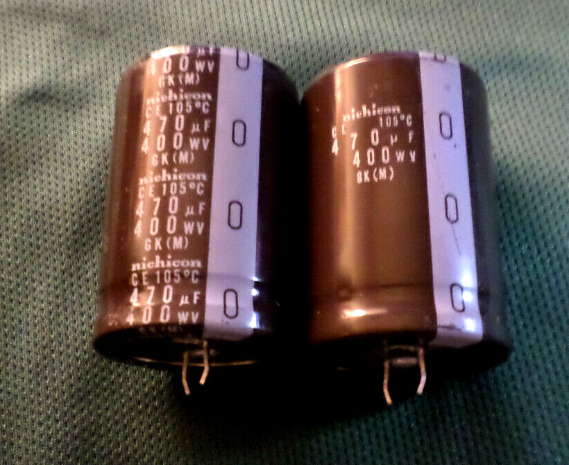 LA9 400v105j High Voltage Film Capacitor مكثف فيلم البوليستر