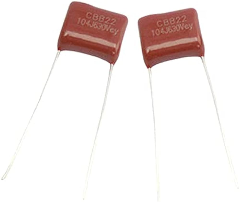 LA9 630v104j High Voltage Film Capacitor مكثف فيلم البوليستر